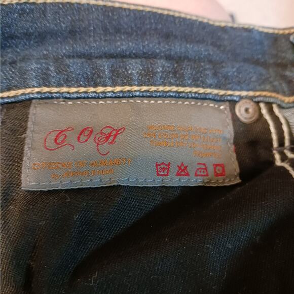 Citizens Of Humanity Elson Medium Rise Dark Wash Jeans Sz 27 - Picture 11 of 11